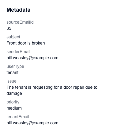Email Management Screenshot