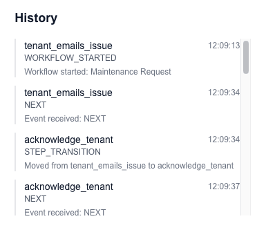 Workflow Tracking Preview